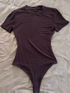 Naked Wardrobe Crewneck Bodysuit